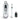 Front view of the Twist Slim Pen 2.0 510 Thread Vaporizer Battery in its clear packaging, highlighting the sleek, white design.