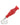 A close-up, angled view of the Ozone 4-in-1 Silicone Bong, showcasing its textured, red silicone construction.
