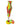 Front view of the Ozone 4-in-1 Silicone Bong, showcasing its colorful, segmented design and detachable pieces against a white background.