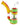 A front view of the Stack Silicone Bubbler, showcasing its colorful, textured body and clear glass bowl.