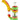 A front view of the Stack Silicone Bubbler, featuring a colorful, textured silicone design and a clear glass chamber.