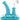 A front view of the Steamboat Silicone Bubbler, showcasing its translucent blue body and compact, rounded design.