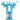 A front view of the Ooze Trip Silicone Bubbler Rig, featuring a textured blue design and clear glass bowl.
