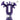 Front view of the Ooze Trip Silicone Bubbler Rig, showcasing its purple, rounded design against a plain white background.