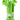 Front view of the Ooze Trip Silicone Bubbler Rig, featuring a vibrant green, rounded design with a textured grip.