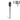 A sleek, silver Twist Slim Pen 2.0 510 Thread Vaporizer Battery is displayed against a plain white background in a vertical shot.