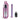 Front view of the Twist Slim Pen 2.0 510 Thread Vaporizer Battery, a silver-toned cylindrical device against a purple background.