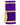 Front view of the Royale G Mini Luxury Herb Grinder, showing a silver and gold metallic cylindrical grinder.