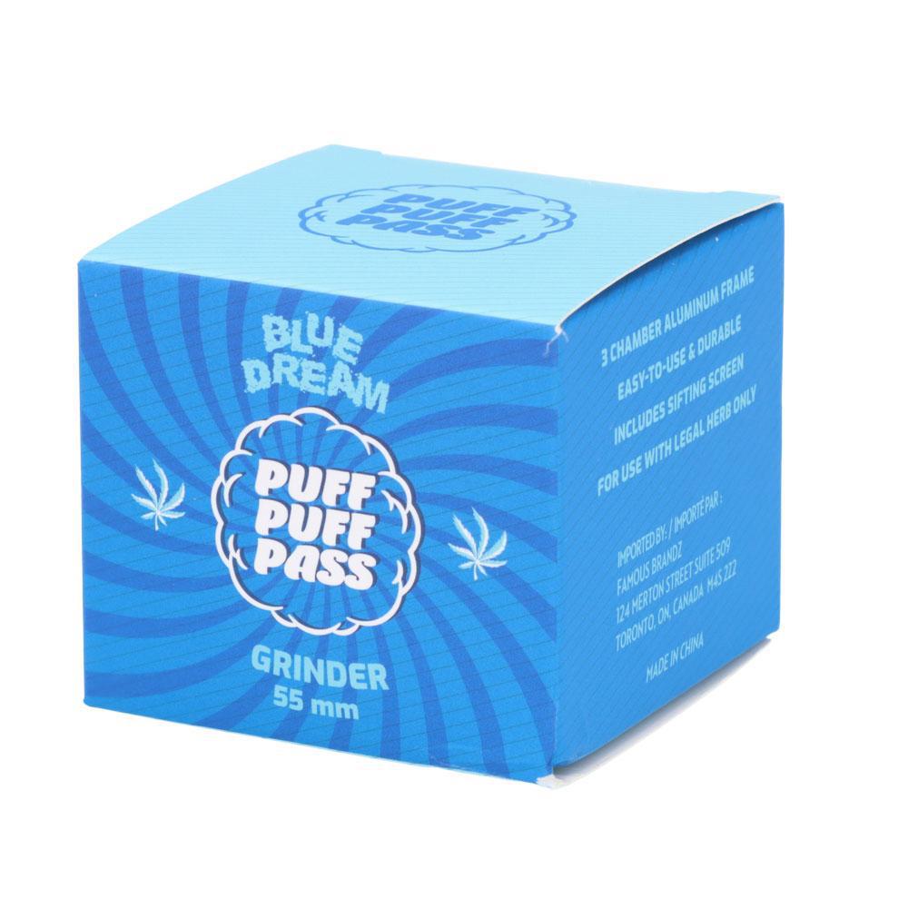 Puff Puff Pass Blue Dream 55mm 3 Stage Grinder