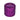 Front view of the Grandddaddy Purple 55mm 3-Stage Grinder, a metallic, cylindrical grinder with multiple tiers.