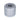 A straight-on shot of the White Widow 55mm 3-Stage Grinder, a cylindrical metal grinder with multiple tiers.