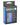 Front view of the GiGi H2O 510 Battery with a blue, textured background and branding details on its packaging.