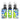 Front view of the APX Volt V3 VV Concentrate Vaporizer, showcasing a vibrant, patterned design on a cylindrical body.