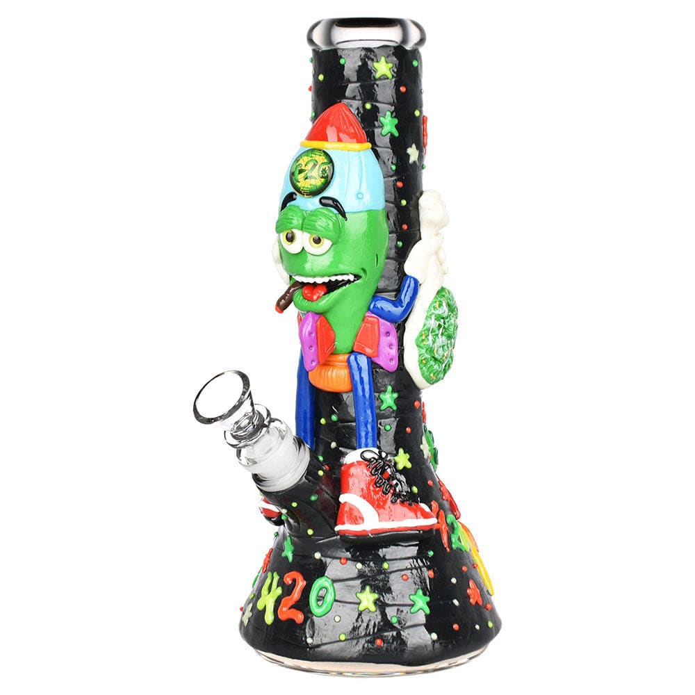 Stoney Rocket Bro 3D Painted Water Pipe