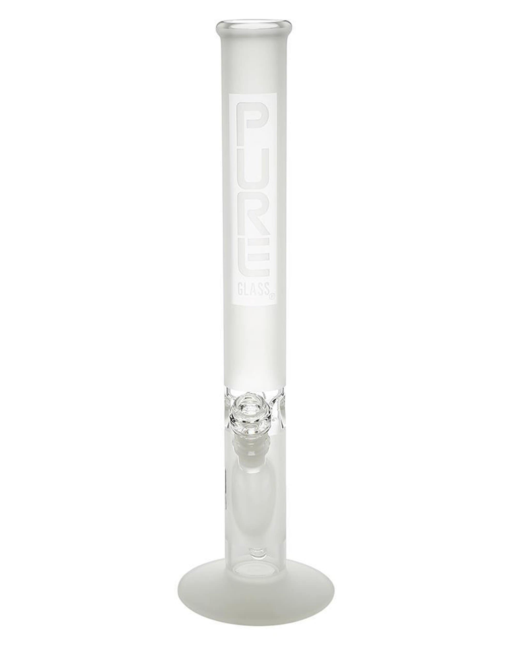 Pure Glass 18" Thick Glass Straight Tube