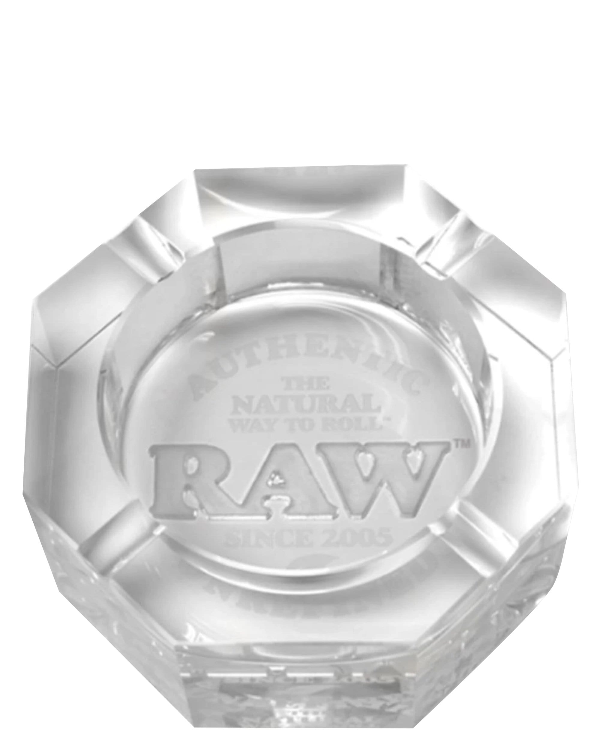 RAW Crystal Glass Ashtray