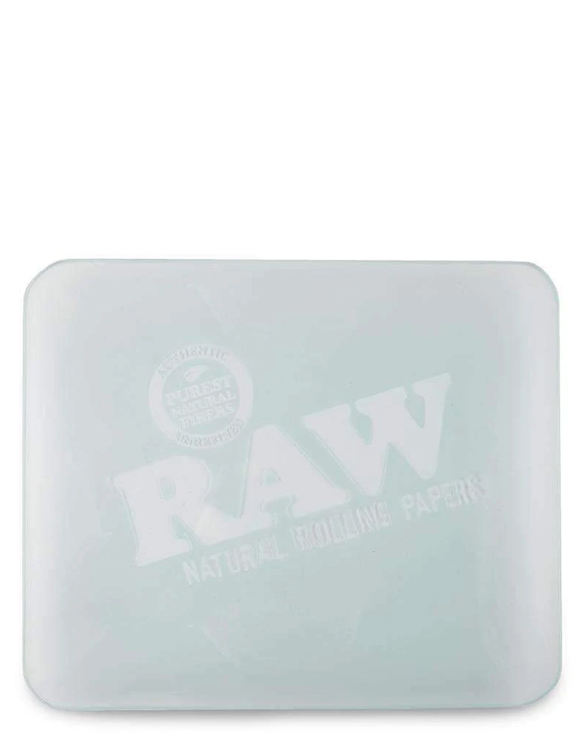 Double Thick Glass Rolling Tray RAW