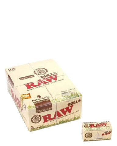 RAW - 5 Meter Roll (3 Rolls) - Single Wide Papers