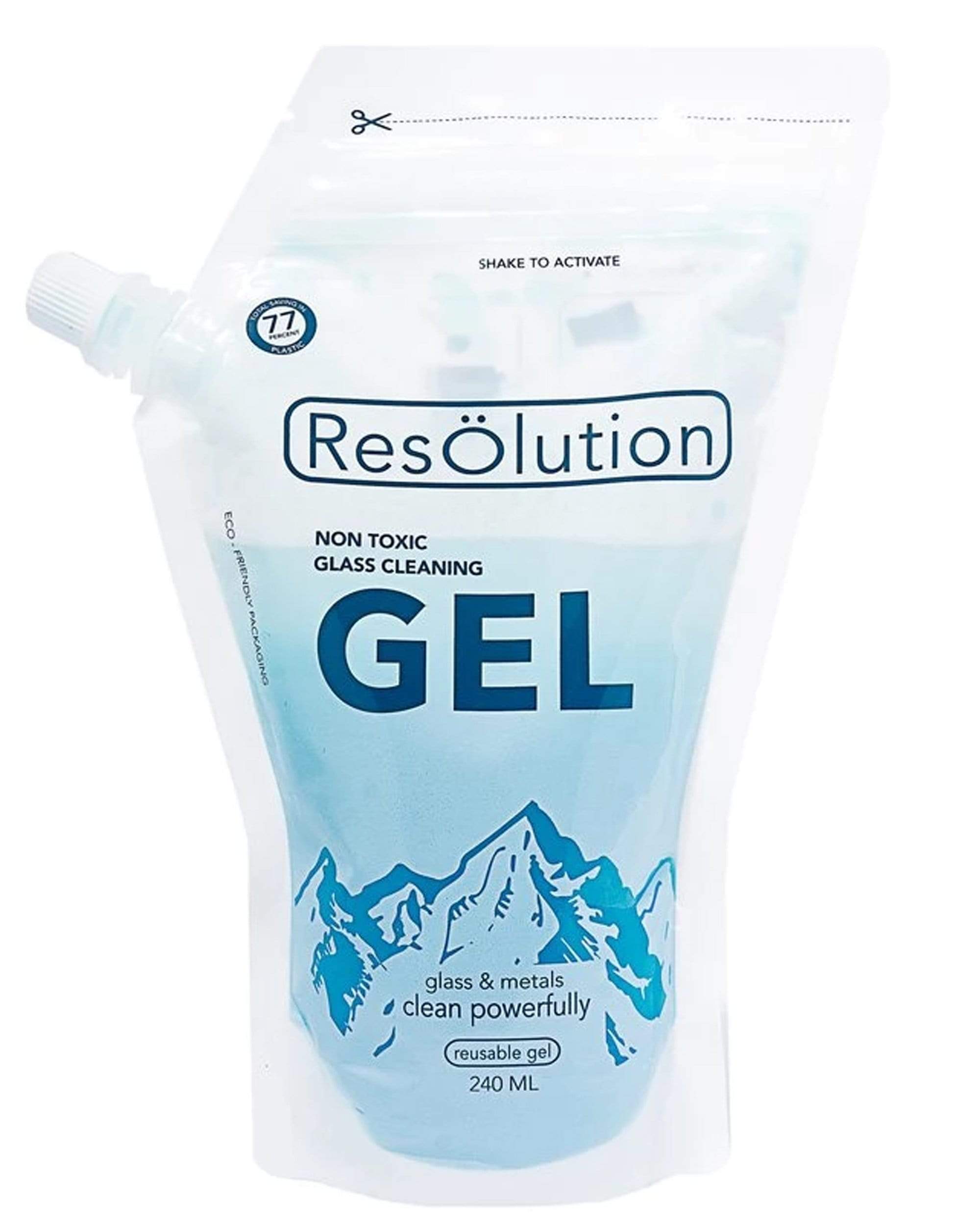 Gel Solution Glass Cleaner