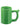 Front view of the Medium Pipe Mug, a simple ceramic mug with a rounded shape and a neutral-colored background.