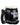 A close-up, angled view of the Stoner Dad Roast & Toast Pipe Mug, showcasing its black ceramic construction and unique handle design.