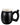 Front view of the Stoner Dad Roast & Toast Pipe Mug, a black ceramic mug with a rounded shape and a wide opening.