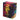 Angled close-up of the colorful box artwork for Rock Legends Jimi Hendrix USA 6" Hammer Sherlock Hand Pipe showing a gold face stencil and vivid multicolor swirls