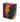 Angled close-up of the colorful box artwork for Rock Legends Jimi Hendrix USA 6" Hammer Sherlock Hand Pipe showing a gold face stencil and vivid multicolor swirls