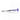 Side view of a black Honeybee Herb Delight Dab Tool laid flat on white, showing a textured metal tip, purple translucent handle details, and soft reflection.