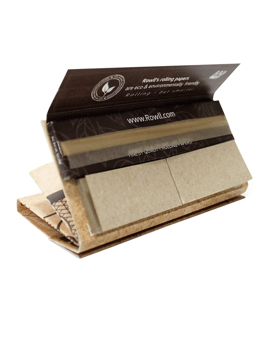 All in One Rolling Paper Kit w/ Grinder - Unbleached