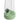 Front view of the 10" Designer Bong, showcasing its clear glass construction and simple, cylindrical shape.