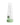 Front view of the 10" Designer Bong, a pale green glass piece with a rounded base and sleek, minimalist design.