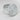 A close-up, angled view of the silver Sharpstone (2.2 Inches) - 4 Piece grinder with a ribbed texture and circular design.
