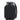 A front view of the SmokeBuddy Jr. showing its black, cylindrical shape and coiled, black air hose.