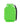 Front view of the SmokeBuddy Jr., a small, green plastic filter with a black coiled tether attached to the side.