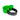 Front view of the TreeHouse Ashtray, a black strap securing a green, circular dish, likely for outdoor use.