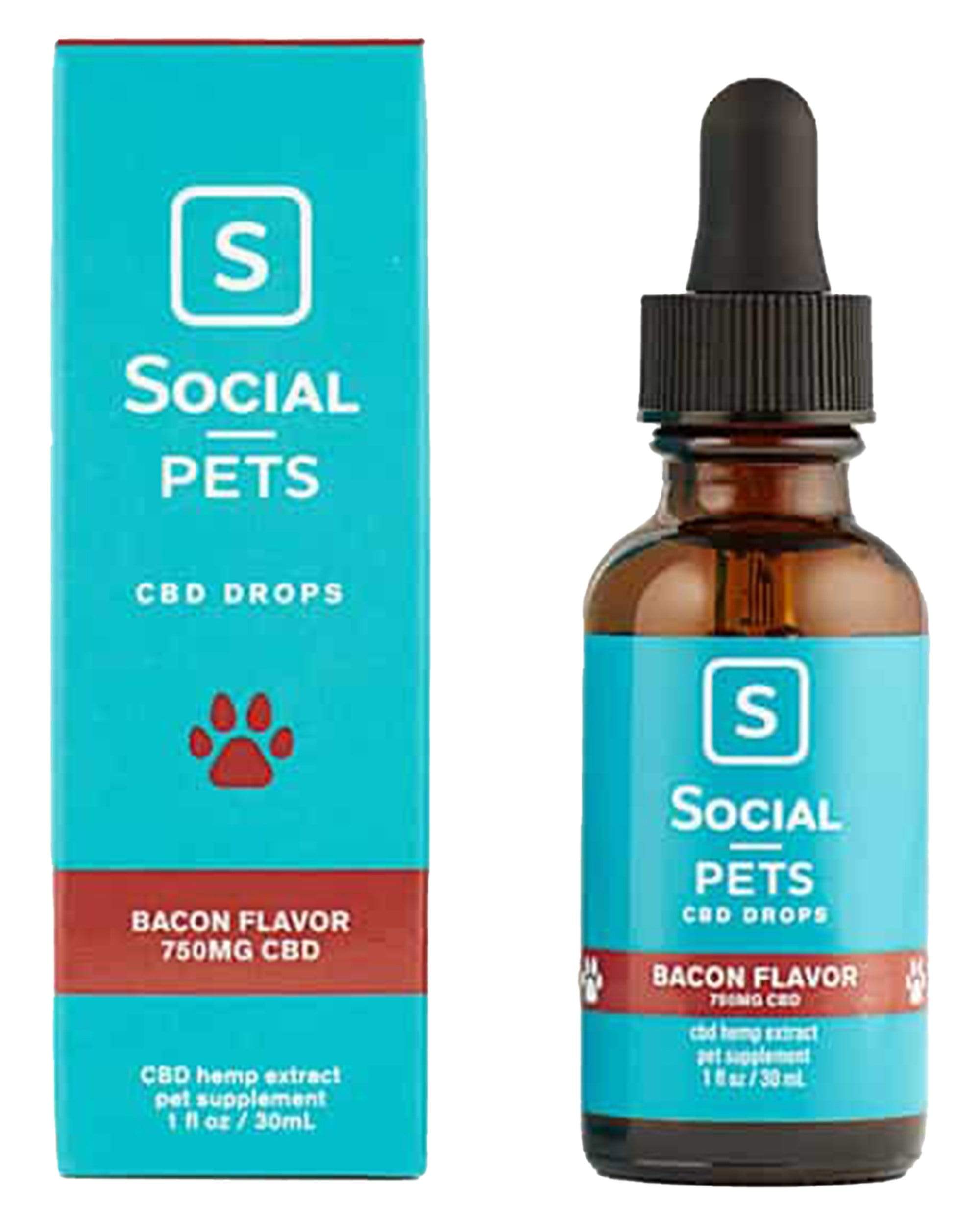 Social CBD 750mg CBD Pet Drops