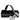 A front view of the RiO Tethered Silicone Sleeve, showcasing its dark gray color against a black background.