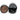 Front view of the 3 Piece Grynder, showing a circular, black grinder with a perforated top surface.