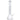 Front view of the 18" Tank MAX, a clear glass water pipe with a simple cylindrical shape and angled neck.