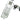 A side view of the Freeze Pipe Hammer Bubbler with clear glass and a series of diffusion holes visible within.