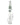 Front view of the Recycler Bong, a clear glass water pipe with a unique cylindrical design and visible joint connection.