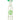 Front view of The Happy Dab kit, a clear glass piece with a slender body and rounded base.