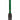 Vertical close-up of The Kind Pen 510 Thread Variable Voltage Battery in metallic green seated in a black USB charger on a white background