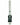 Centered vertical close-up of The Kind Pen 510 Thread Variable Voltage Battery showing the metallic shaft, round button, and black USB base against a white background