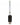 Vertical close-up of a white The Kind Pen 510 Thread Variable Voltage Battery inserted into a black USB charger against a plain white background