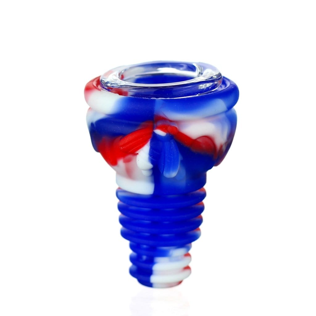 The Unibowl Silicone Bowl - Red White Blue