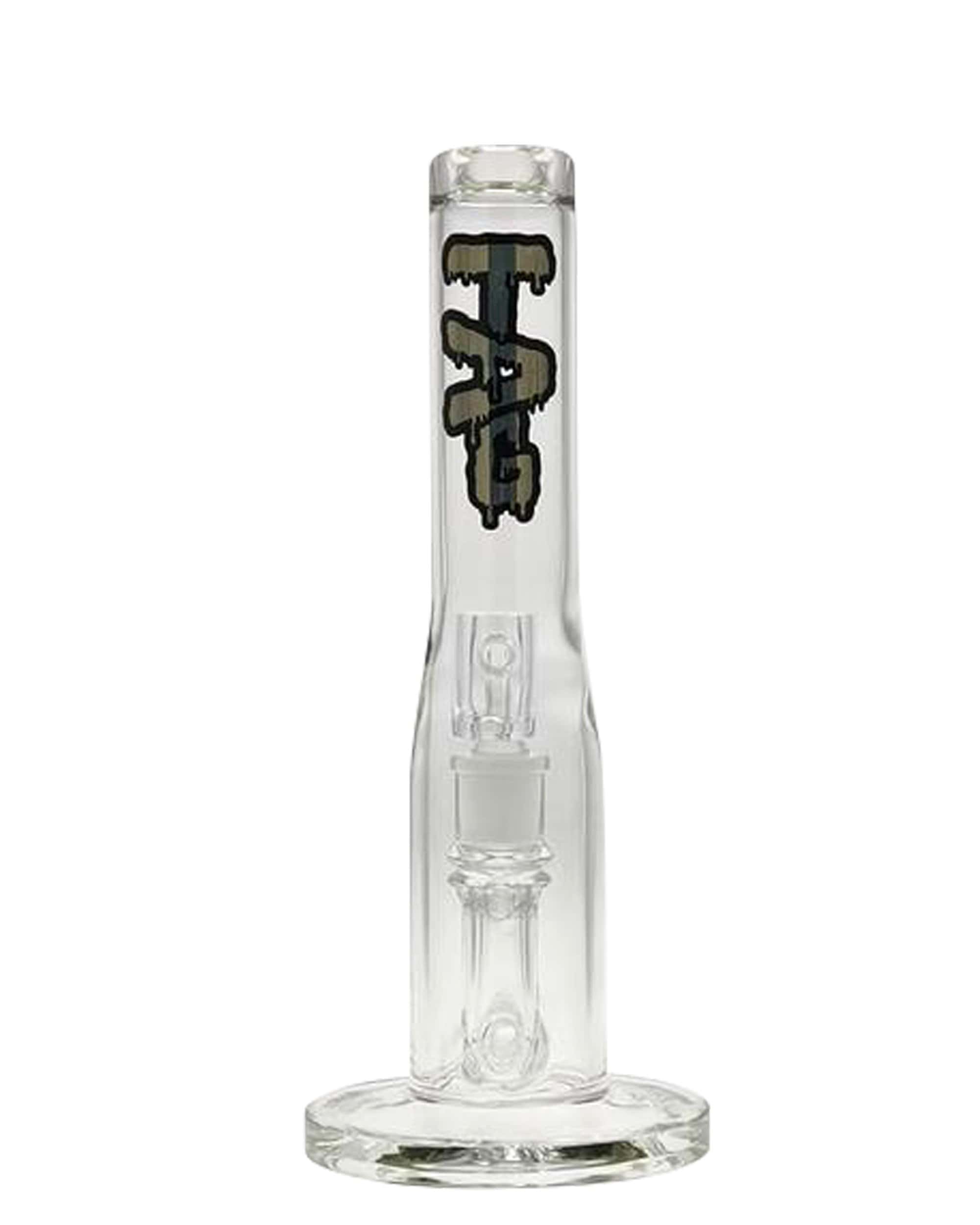 9" Inline Perc Straight Tube