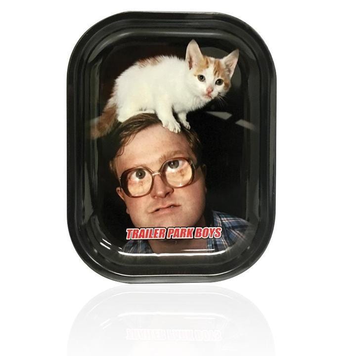 Head Kitty Rolling Tray