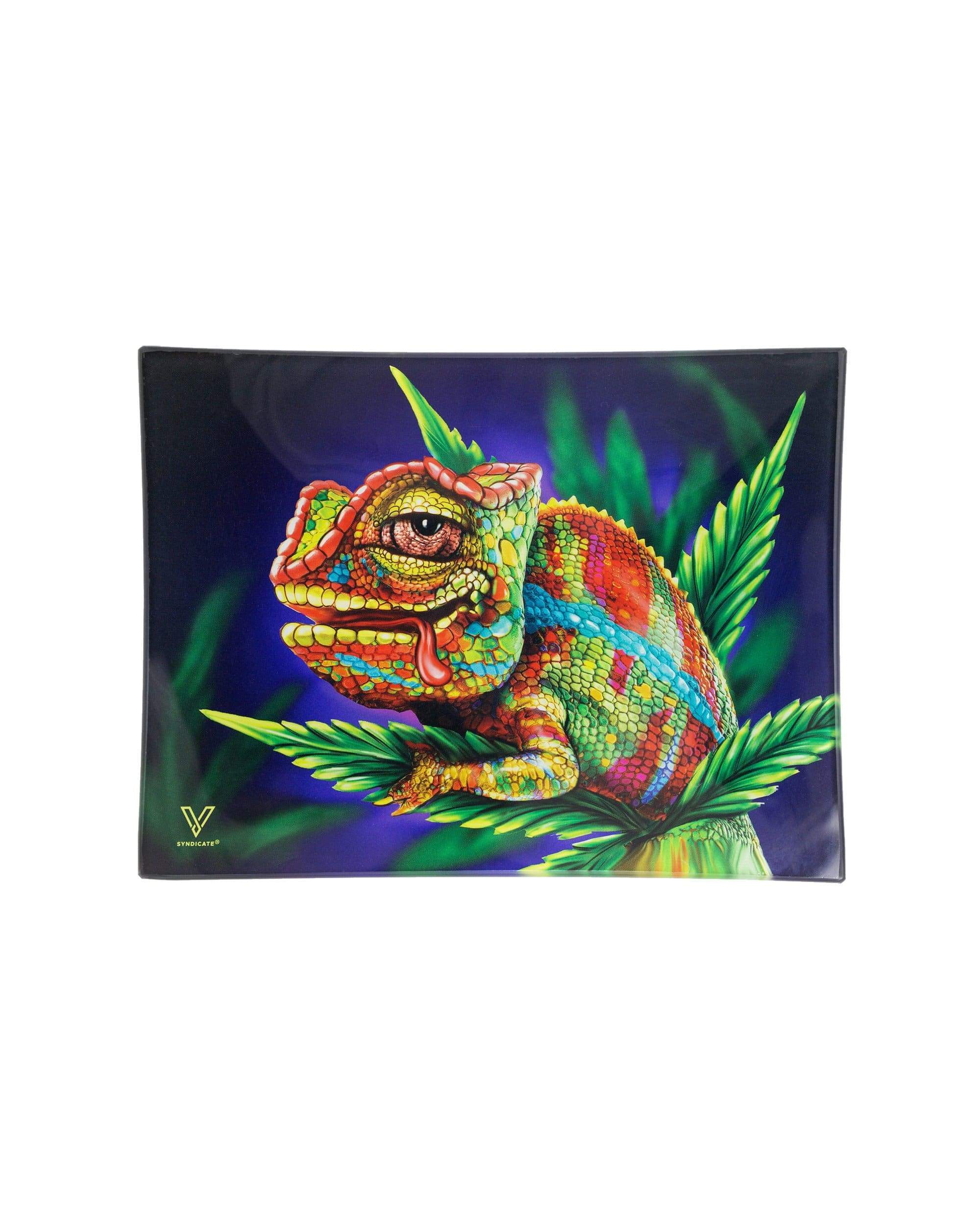 Chameleon Glass Rolling Tray